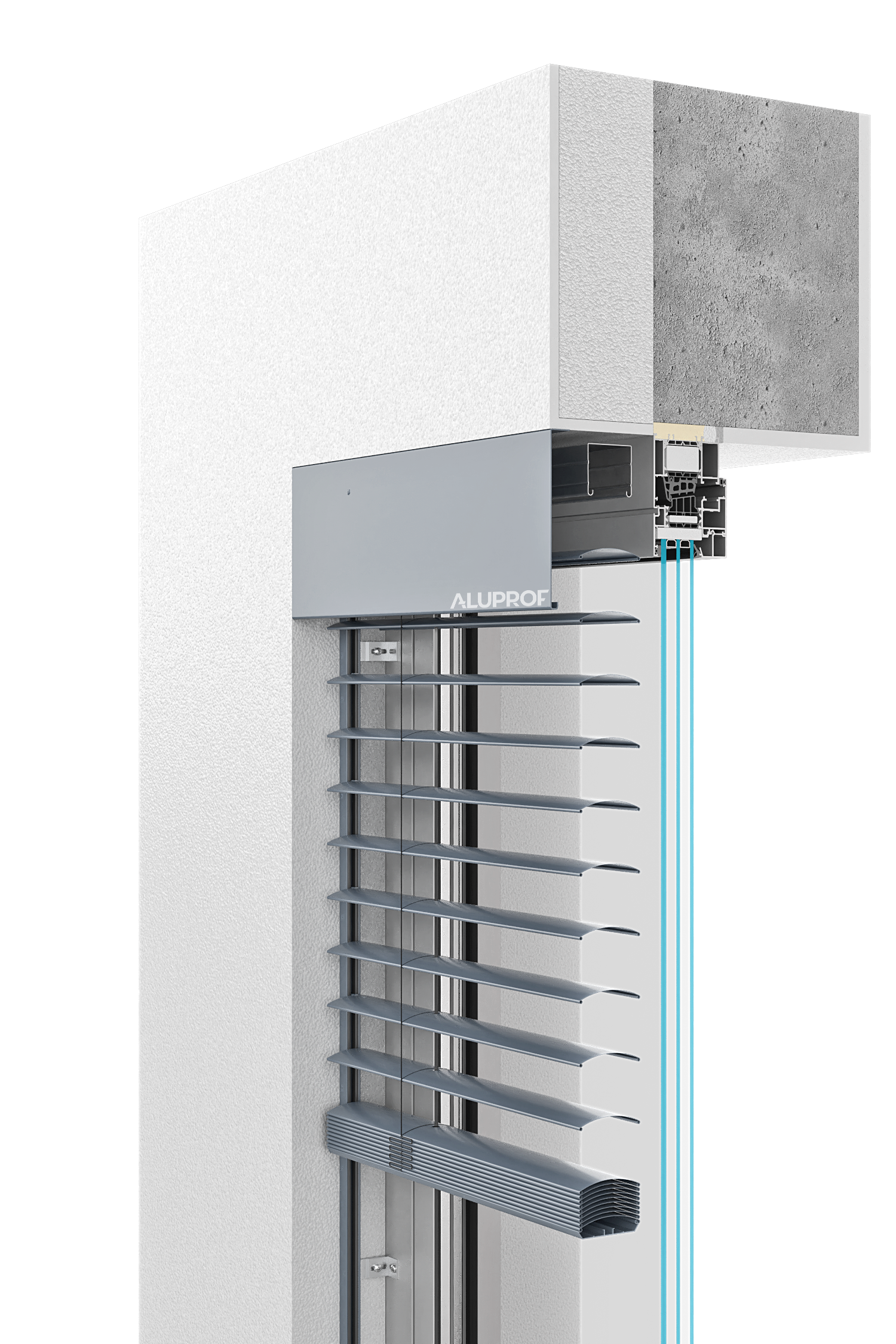 SkyFlow SZF/A &#8211; żaluzja fasadowa w wersji adaptacyjnej